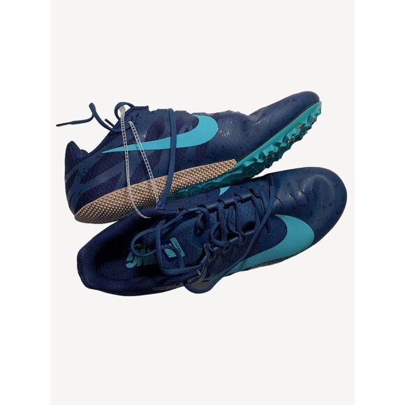 Nike Men Zoom Rival S 9 Track Field Running Shoes 907564-402 Blue Green Size 9.5 main image 5